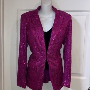sequin blazer